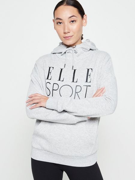 Bluza z kapturem Elle Sport szara