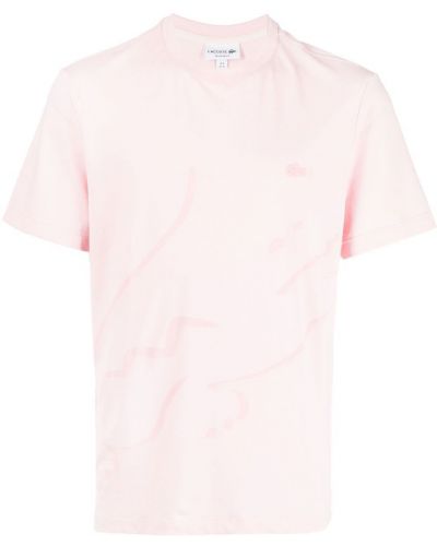 T-shirt Lacoste rosa