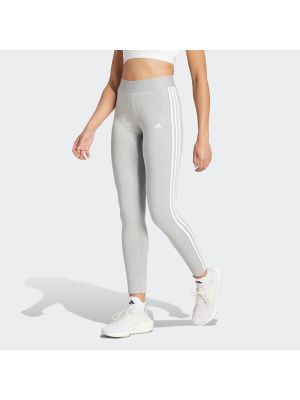 Leggings a rayas Adidas Sportswear gris