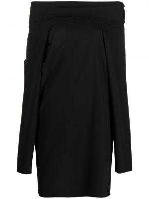 Czarna sukienka mini Mm6 Maison Margiela