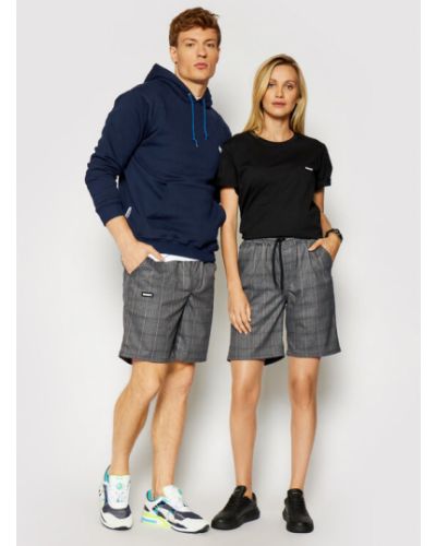 Diamante Wear Szövet rövidnadrág Unisex 5503 Szürke Regular Fit