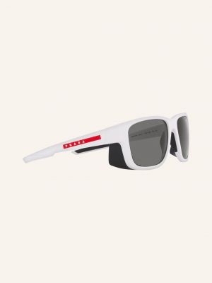 Okulary przeciwsłoneczne Prada Linea Rossa białe