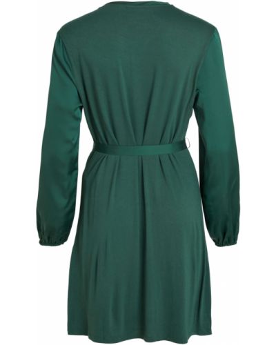 Коктейлна рокля Vila зелено