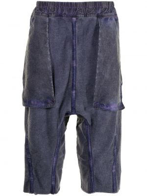 Bombažne kratke hlače Isaac Sellam Experience vijolična