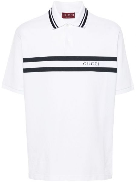 Poloshirt Gucci hvid