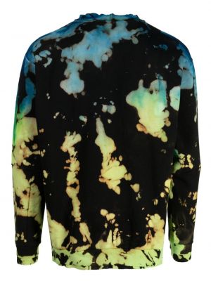 Sweatshirt aus baumwoll mit print Stain Shade schwarz