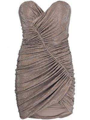 Коктейлна рокля Alexandre Vauthier сиво