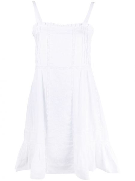 Bílé šaty bavlněné See By Chloe