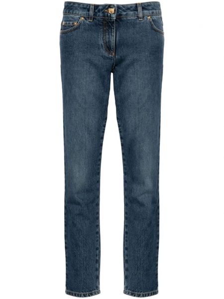 Skinny fit jean pantolon Moschino mavi