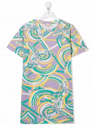 T-shirt för tjejer Pucci Junior lila