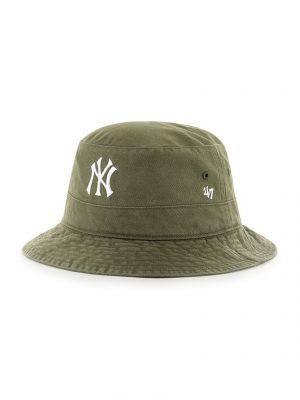 Памучна шапка с козирки 47brand зелено