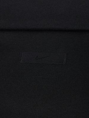 Fleecová bunda Nike čierna