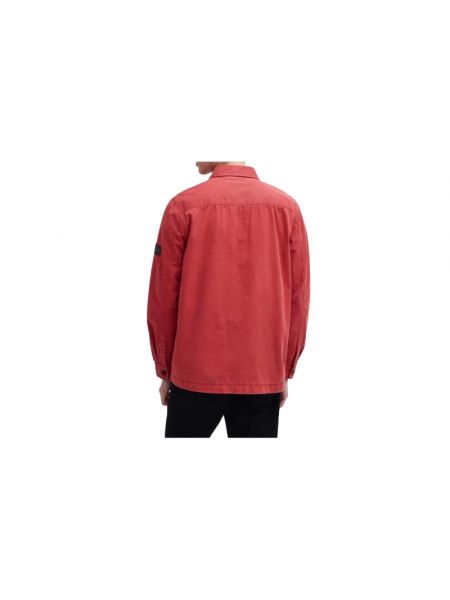 Jacke Barbour rot