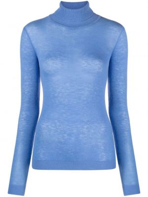 Вълнен пуловер Ermanno Firenze синьо
