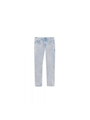 Mom jeans Saint Laurent, niebieski