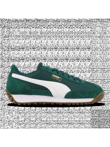 Chaussures de ville en nylon Puma vert