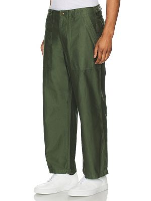 Pantalones Beams Plus verde