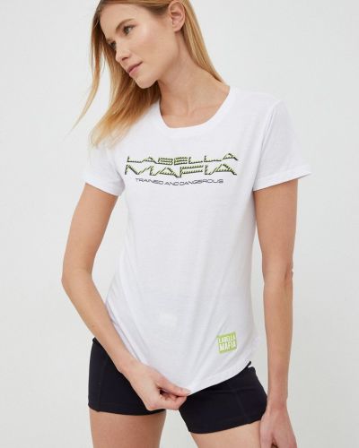Bavlněné tričko Labellamafia bílé