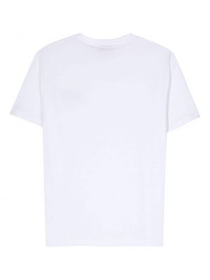 T-shirt avec applique Ea7 Emporio Armani blanc