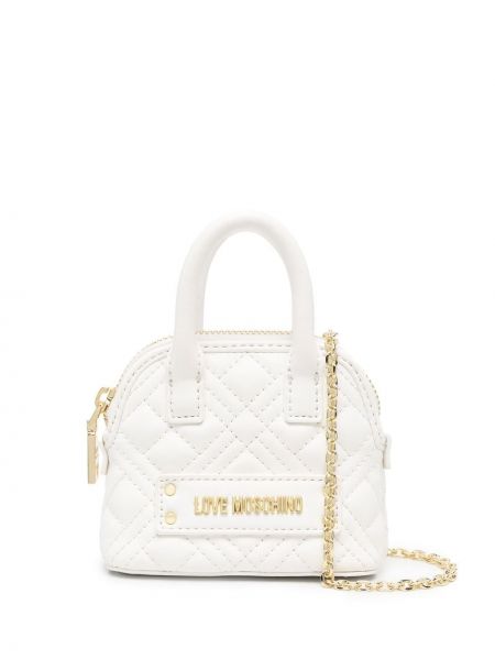 Mini bag Love Moschino hvit