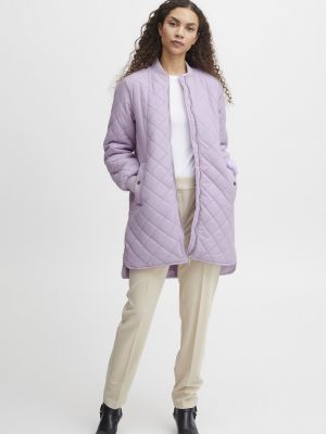 Зимнее пальто B.young фиолетовое