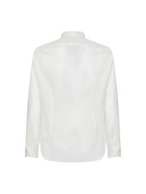 Koszula w paski Emporio Armani biała
