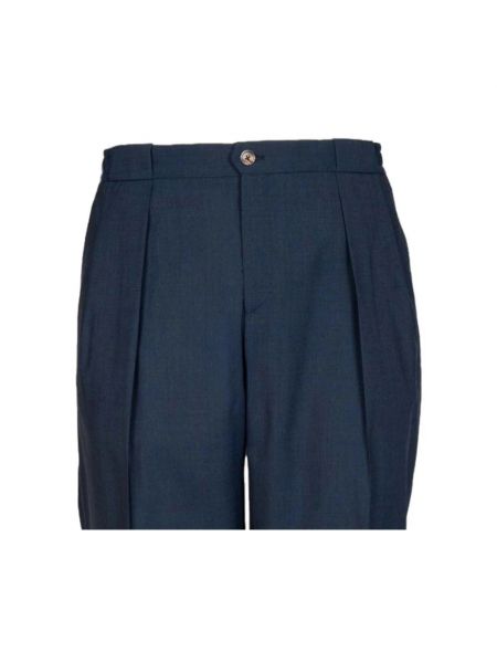 Spodnie slim fit Briglia niebieskie