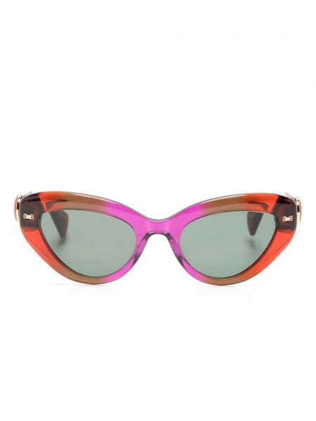 Okulary przeciwsłoneczne gradientowe Vivienne Westwood różowe