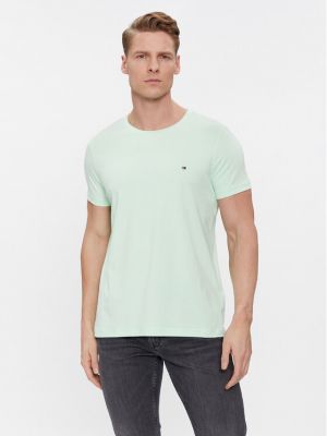 T-shirt slim Tommy Hilfiger vert