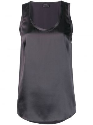 Blusa sin mangas Brunello Cucinelli gris