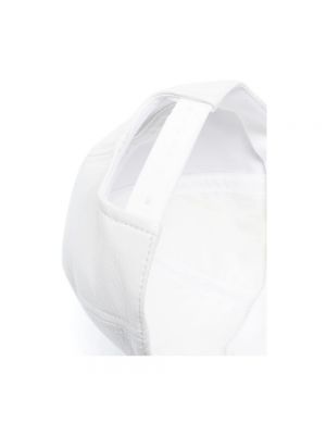 Sombrero Courrèges blanco