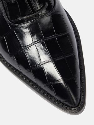 Pantofi derby din piele Victoria Beckham negru