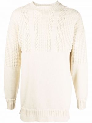 Плетен вълнен пуловер Maison Margiela