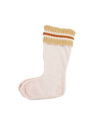 Pruhované ponožky Hunter bílé