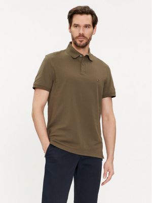 Polo Tommy Hilfiger χακί