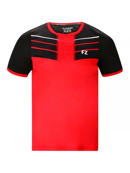 Kockované tričko Fz Forza červená