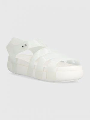 Sandale s platformom Crocs bijela