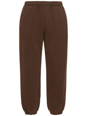 Pantalon de joggings en coton Entire Studios marron