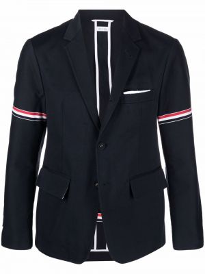 Stripete blazer Thom Browne blå