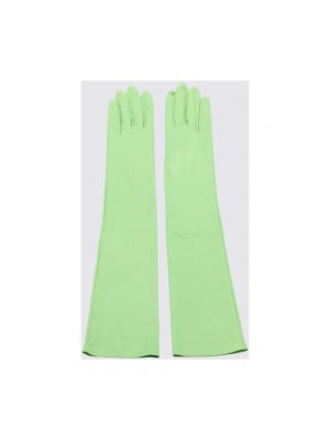Rękawiczki Maison Margiela zielone