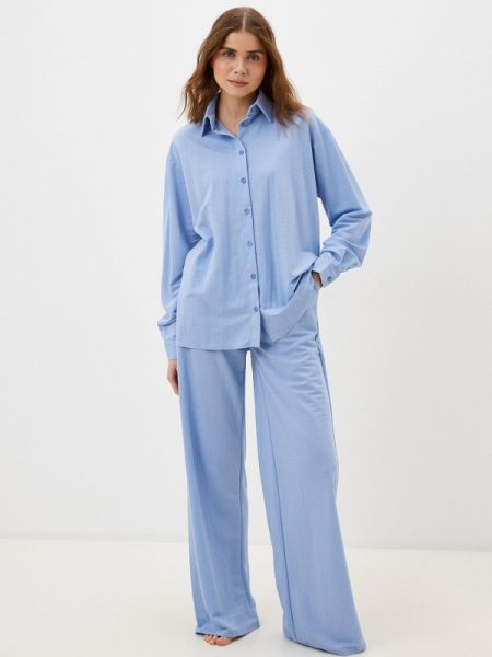 Пижама Minaku голубая