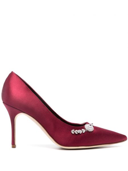 Pumps Manolo Blahnik rød