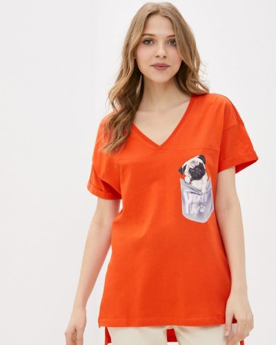 Оранжевая футболка Whitney