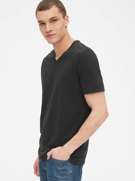 T-shirt Gap schwarz