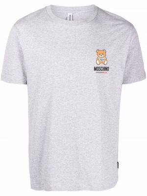 T-shirt Moschino grå