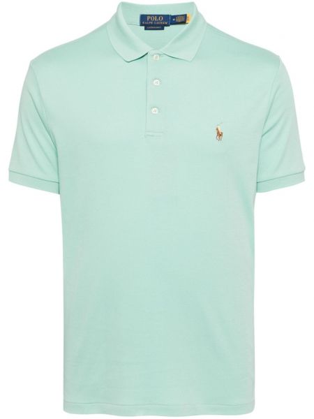 Poloshirt med broderier Polo Ralph Lauren grøn