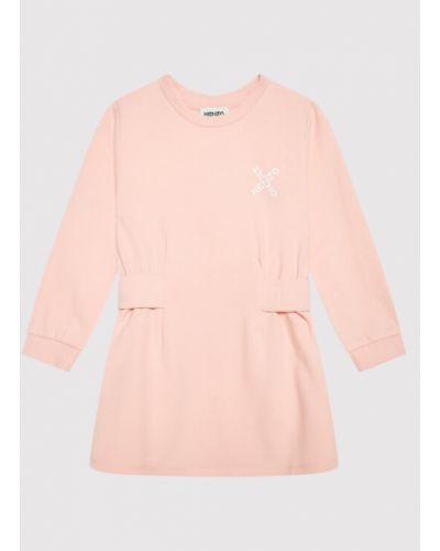 Kenzo Kids Každodenní šaty K12075 Růžová Regular Fit