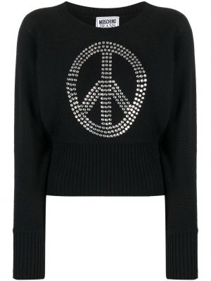 Pullover mit spikes Moschino Jeans