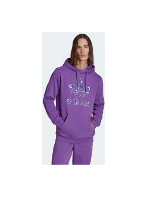 Sudadera con capucha Adidas violeta