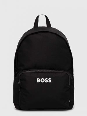 Černý batoh s aplikacemi Boss